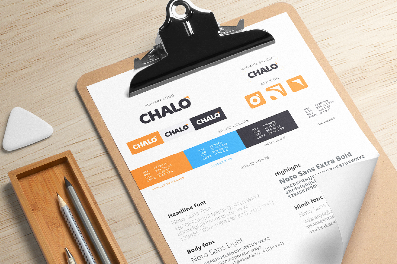 Brand Identity for Chalo